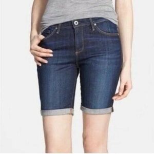AG Jeans Adriano Goldschmied Brooke Bermuda Denim Shorts 27